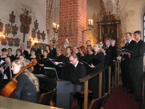 Pääsiäisen konsertti Hollolan kirkossa 2008 Esa Heikkilän johdolla. Mukana LAMK:n opiskelijoista koottu orkesteri, solistit Sannamaria Salli, Pilvi Äikäs, Juha Yli-Knuuttila ja Markku Nurminen.